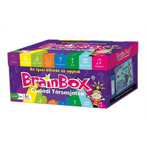 BrainBox Quiz, családi társasjáték (3-99 éves korig)