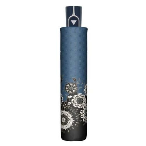 Doppler félautomata női esernyő (Fiber Style) B kék