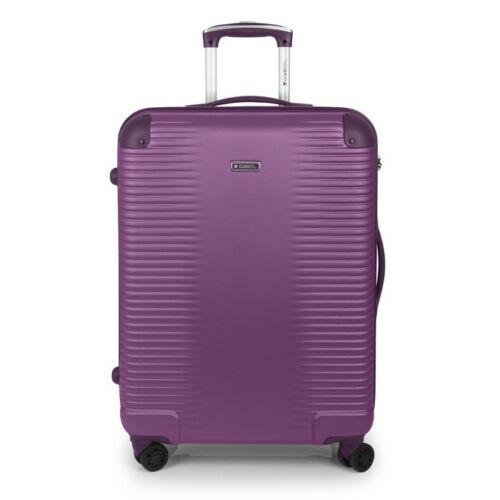 lila bőrönd