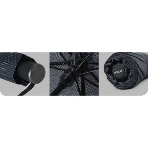 Doppler félautomata férfi esernyő (Clip Carbon) - reszlet