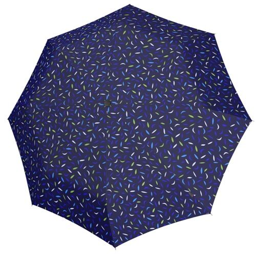 Derby kézi nyitású női esernyő (Hit Mini Cosmo) kék nyitva