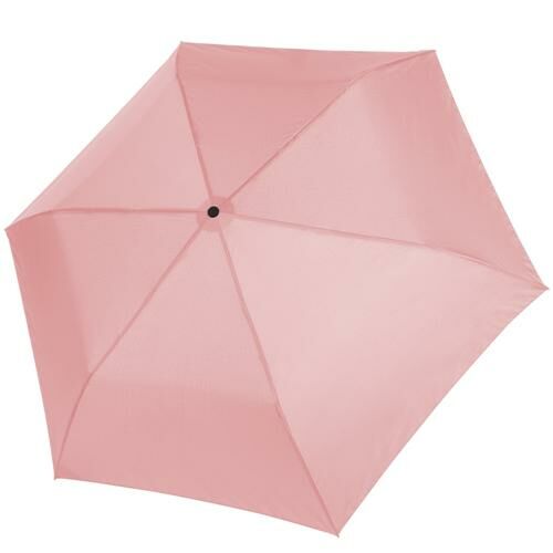 Doppler Zero 99 kézi nyitású esernyő világos rózsaszín nyitva