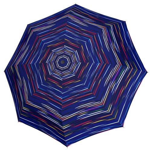 Doppler automata női esernyő (Fiber Magic Desert) kék nyitva