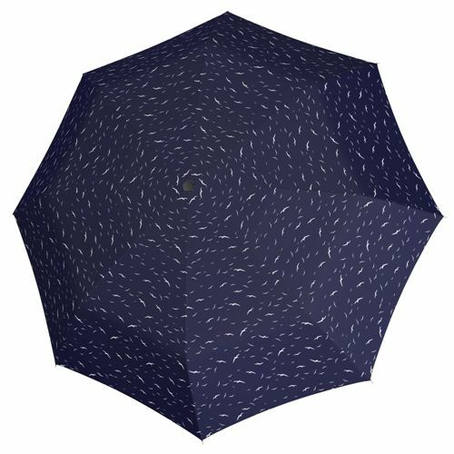 Doppler automata női esernyő (Ocean, Fiber Magic) sötétkék nyitva