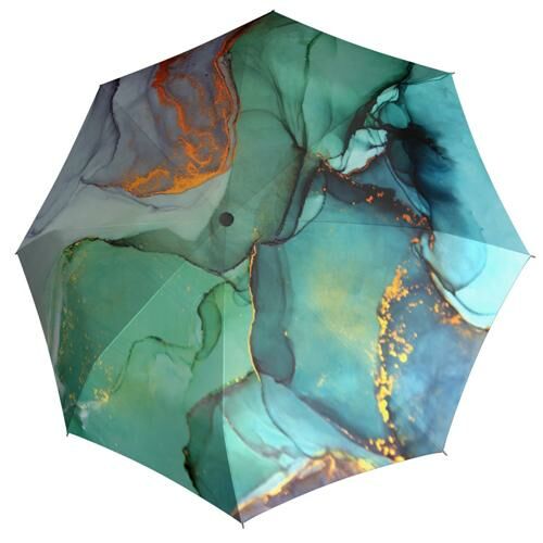 Doppler automata női esernyő (Carbonsteel Magic) türkiz nyitva