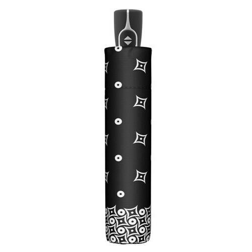 Doppler automata női esernyő (Fiber Magic Black&amp;White) négyzetes