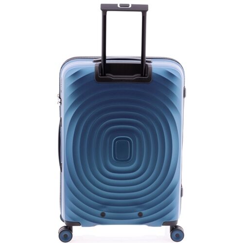 Gladiator Ocean közepes bőrönd (Vízhatlan cipzáras) kék hátulról